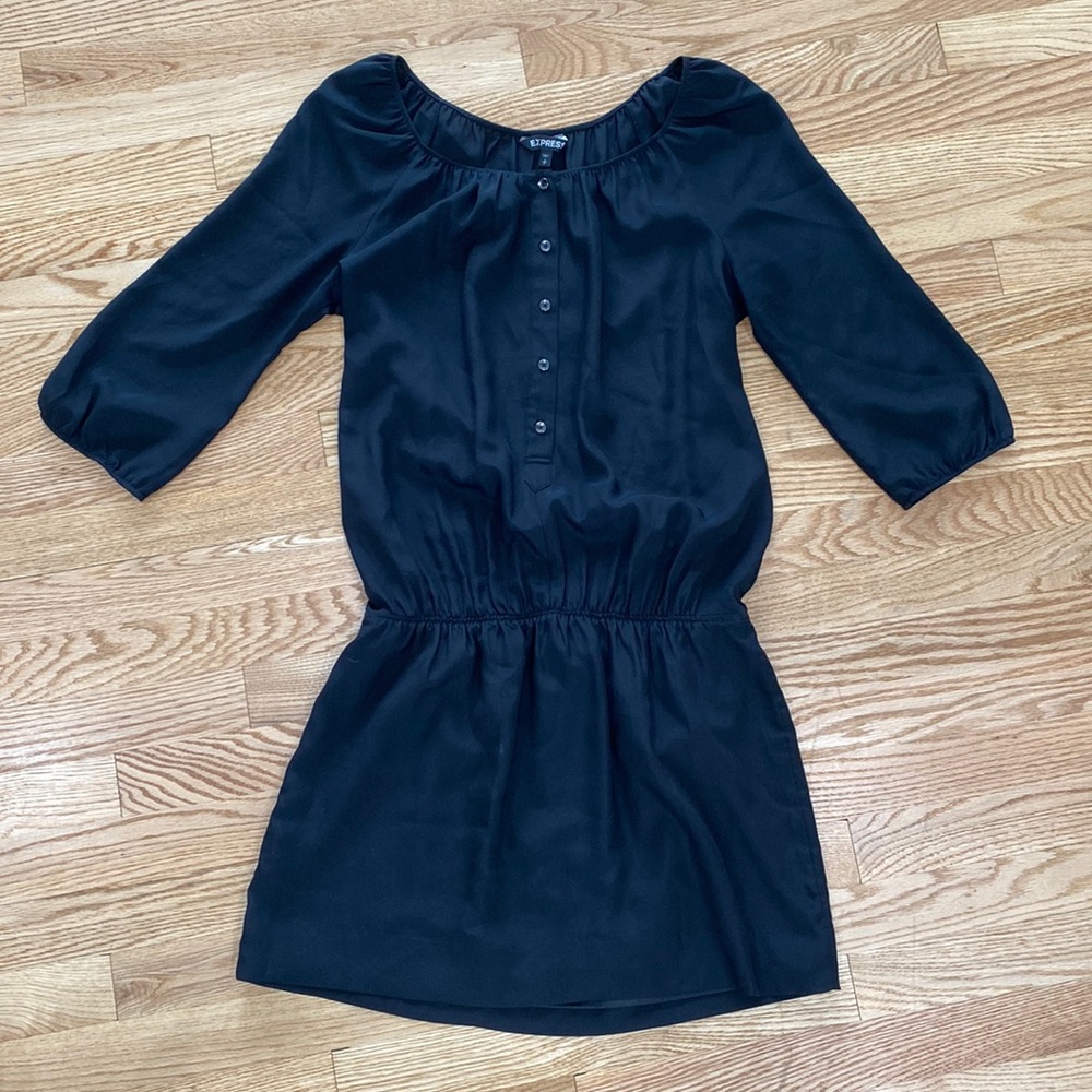Express Cinched Waist Dress